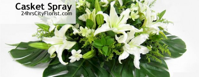 casket spray