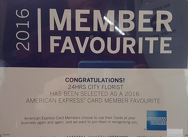 amex card member's favourite award