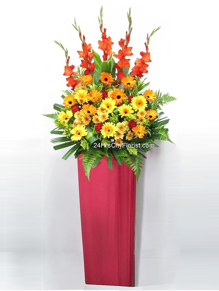 Richness - Congratulatory Flower Stand Singapore