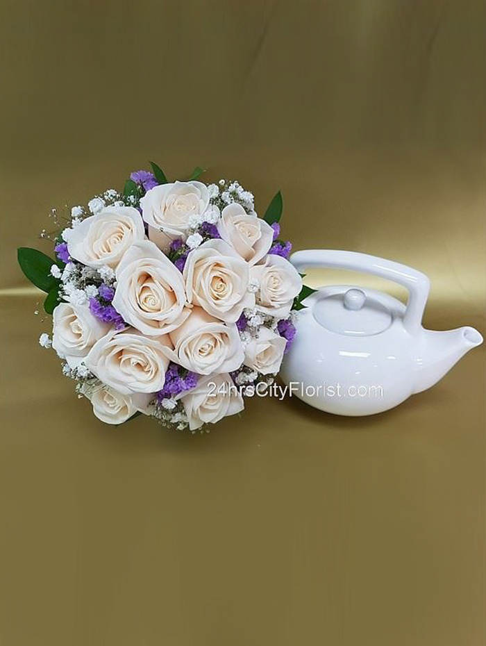 bridal rose bouquet