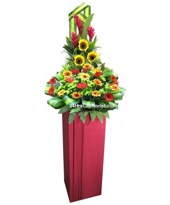 Congratulation Flower  Stand