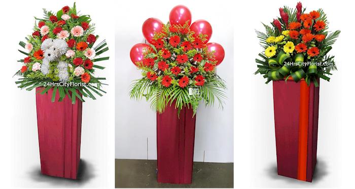 opening business flower stand