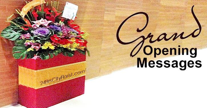 30 Congratulations Messages For Grand Opening Business 24hrs City Florist