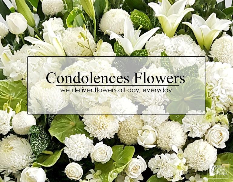 condolence flower