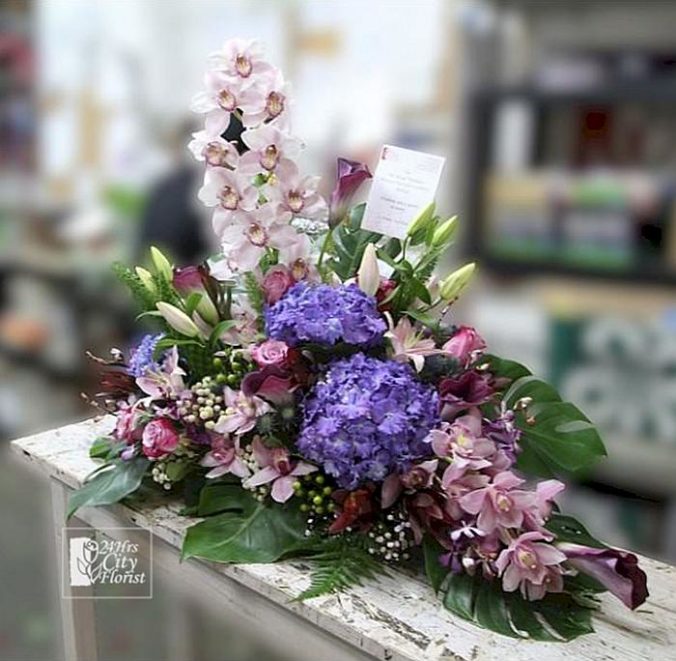 crescentflowerarrangement 24HRS CITY FLORIST