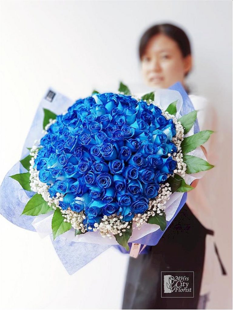 How To Create Blue Roses – Infographic