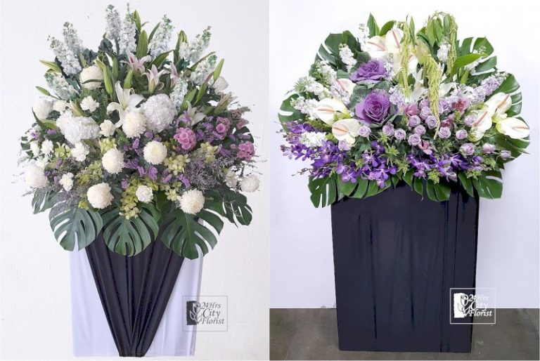 funeralflowerstandlarge 24HRS CITY FLORIST
