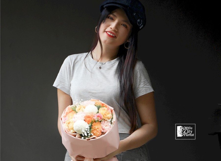 How To Wrap A Korean Styled Hand Bouquet