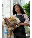 Sunset Boulevard - Earth Toned Dried Natural Flowers -  Dried Preserved Flowers