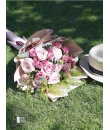 pink rose bouquet