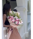 pink rose bouquet