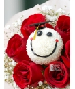 Grad Blooms - Graduation Flower Bouquet by 24Hrs City Florist Singapore 