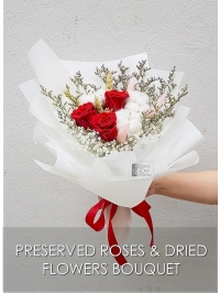 Mae Preserved Rose Bouquet.. Mae Preserved Rose Bouquet..