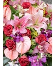Centre of Attention - Round Table Flower Centrepiece 