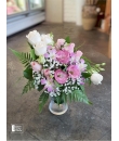 vase flower arrangement