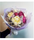 Peony Beauty: Peony Flower Bouquet - 24Hrs City Florist Singapore