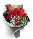 valentine red rose bouquet