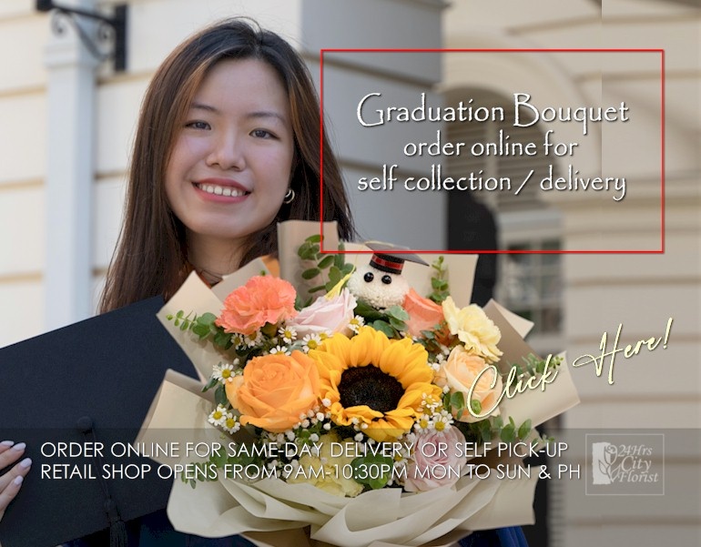 Graduation Bouquet Delivery Singapore