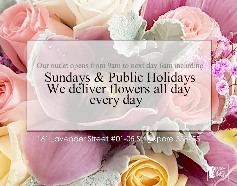 24 Hour Flower Delivery Singapore Florist Delivery Same Day Flower