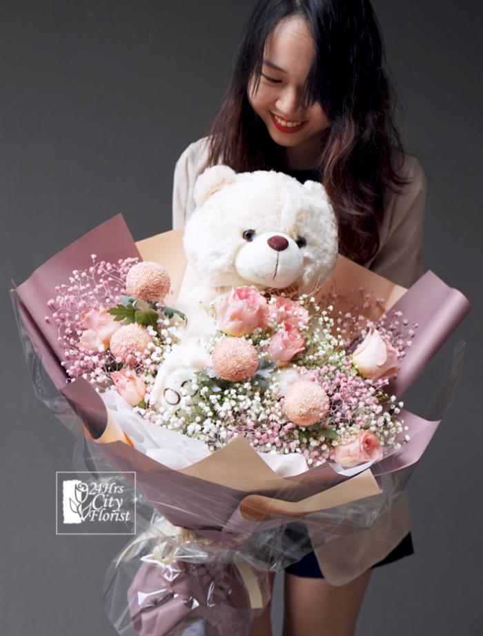 big bear bouquet