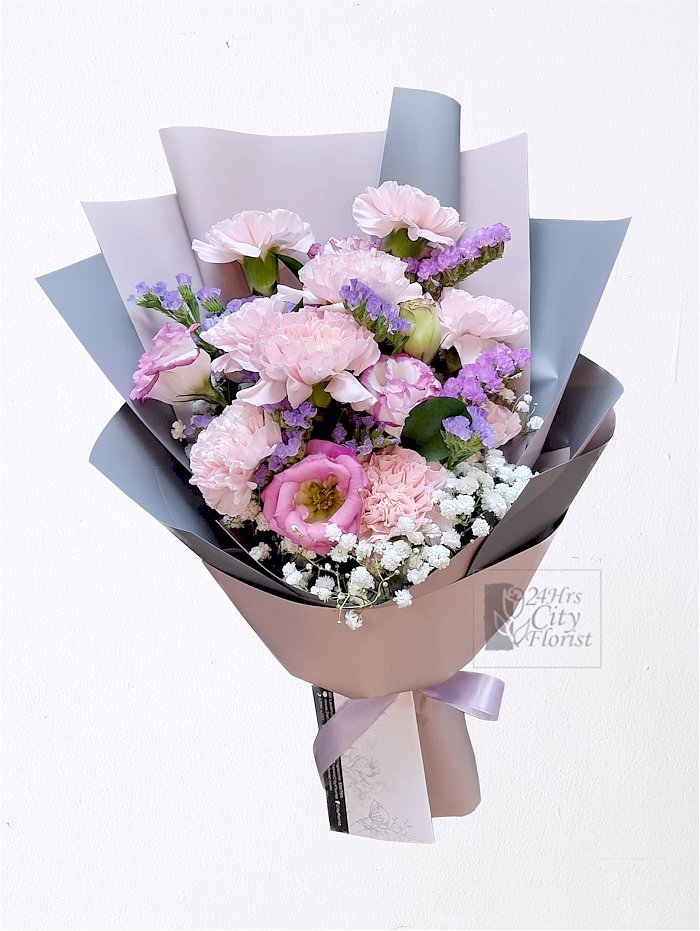 pink carnation bouquet