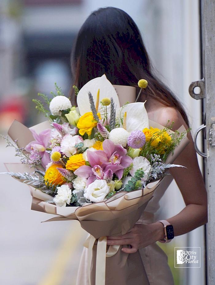 Bohemian Flower Bouquet