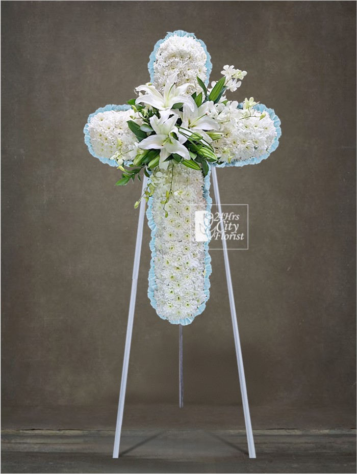 cross wreath