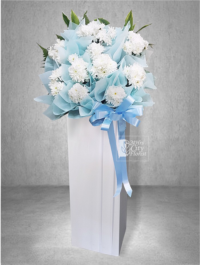 Click - funeral flower stand