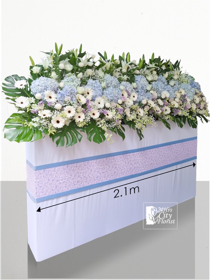 Tall and Large Condolence Flower Arrangement - Grand Condolence Flower Arrangement