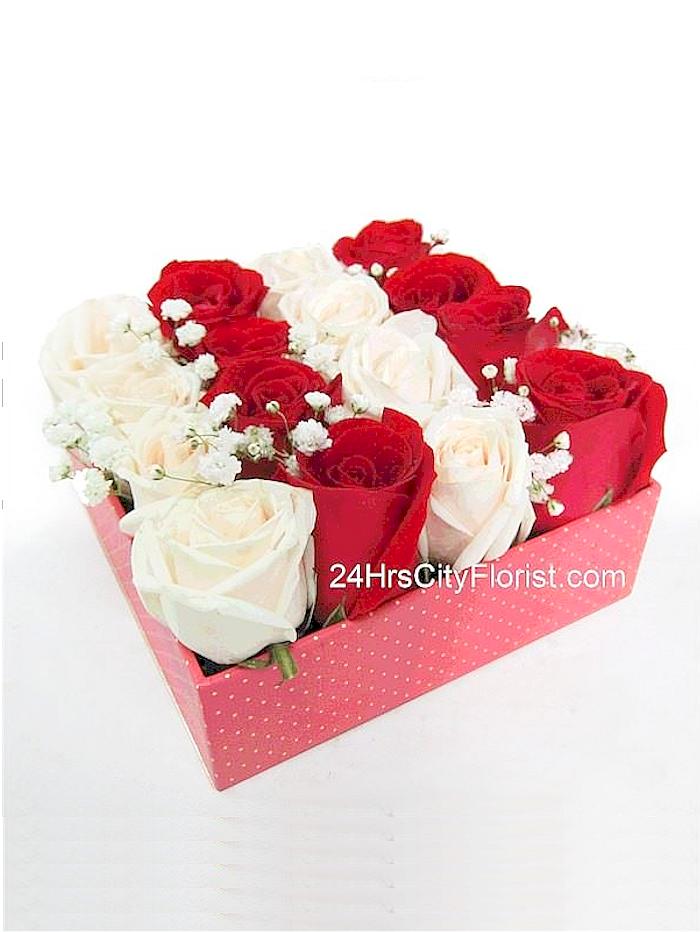 Roses in A Box
