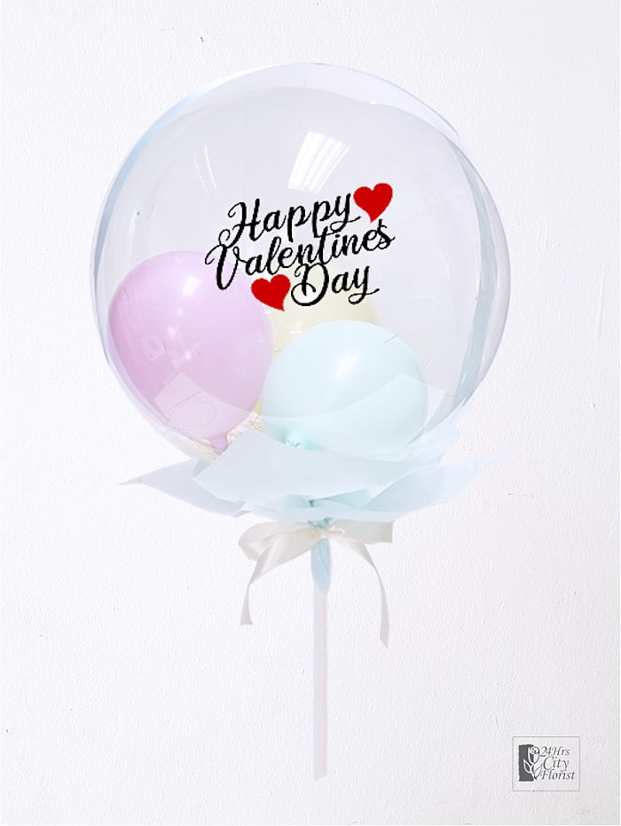 Crystal Clear Balloon Valentine day