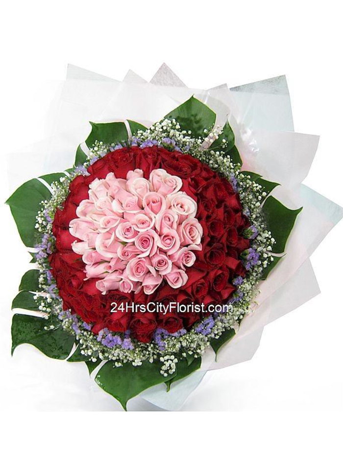 101 rose bouquet