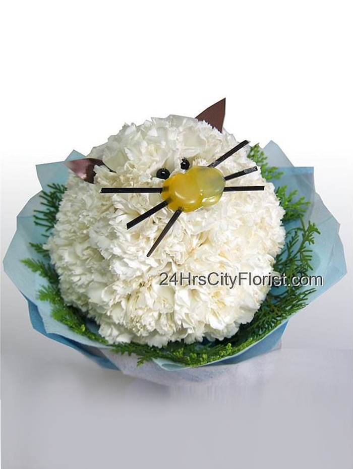 fat cat bouquet