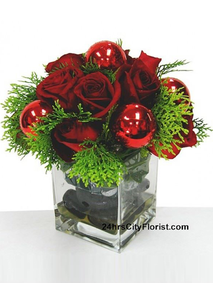 Christmas Flower Arrangement