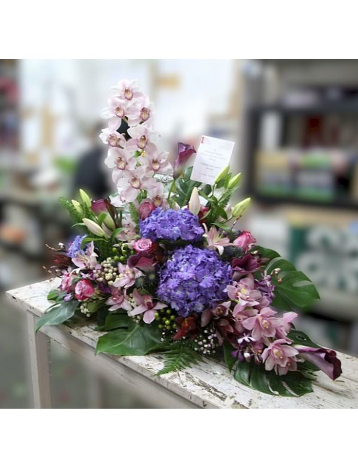 large table flower arrangement