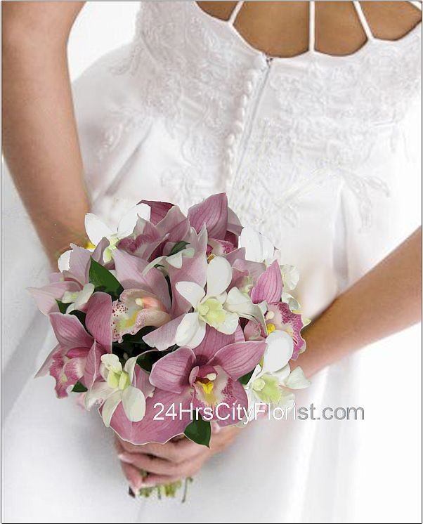 Orchid Bridal Bouque..