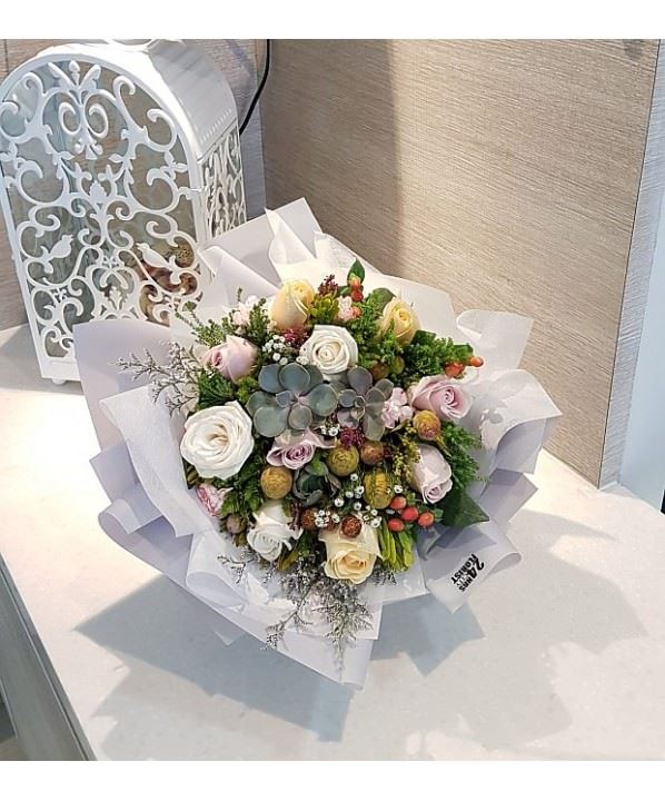 Succulent Flower Bouquet